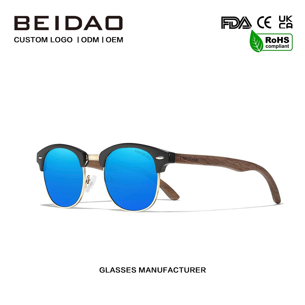 Blue Polarized iuglandis ligneus ocularia