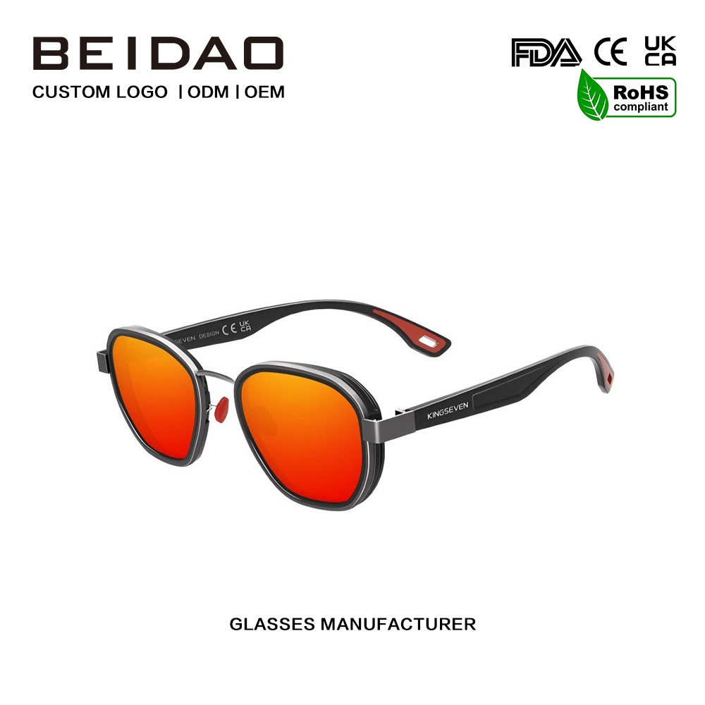 Brand Design Aluminium Polarized Sunglasses
