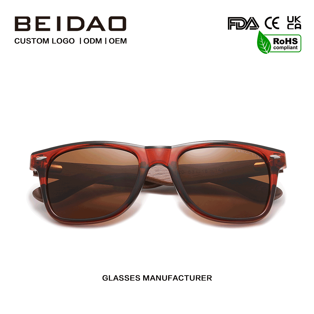 Classic Nucis Polarized Anti- Reflective Retro Sunglasses