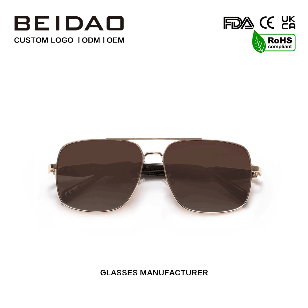 Designer Alloy Frame Polarized UV400 Sunglasses incessus