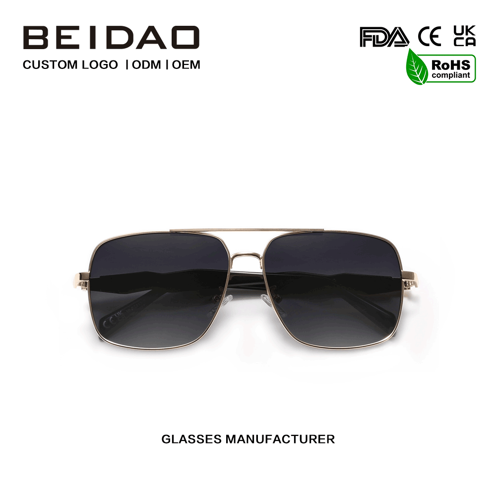 Designer Alloy Frame UV400 Sunglasses piscandi incessus