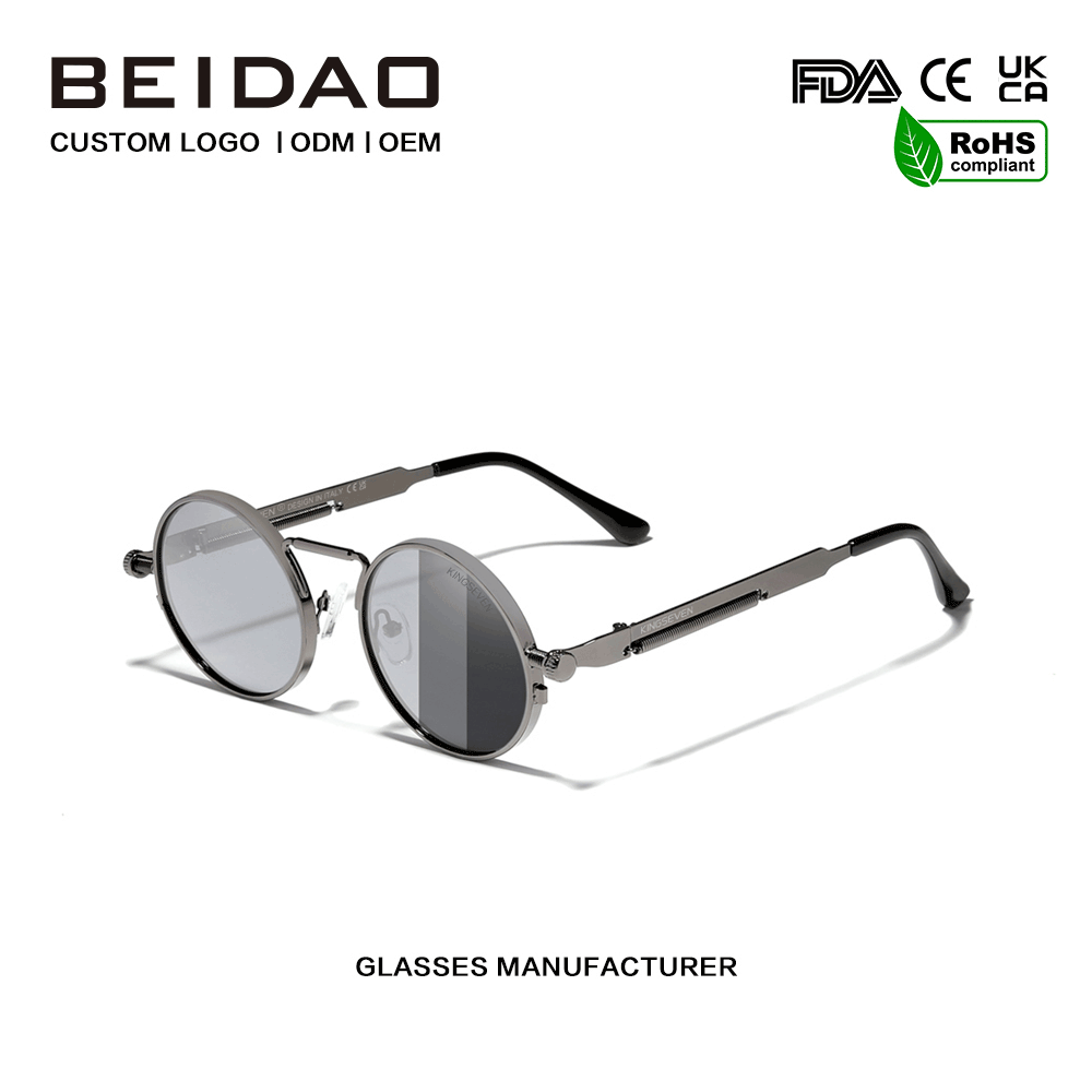 Excogitatoris Color mutatio Polarized Vintage Sport Sunglasses