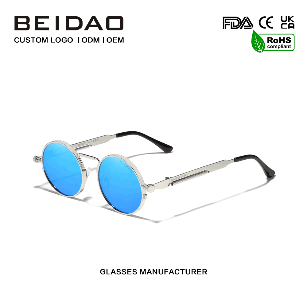 Designer UV400 praesidium Polarized Metal Artus Sunglasses