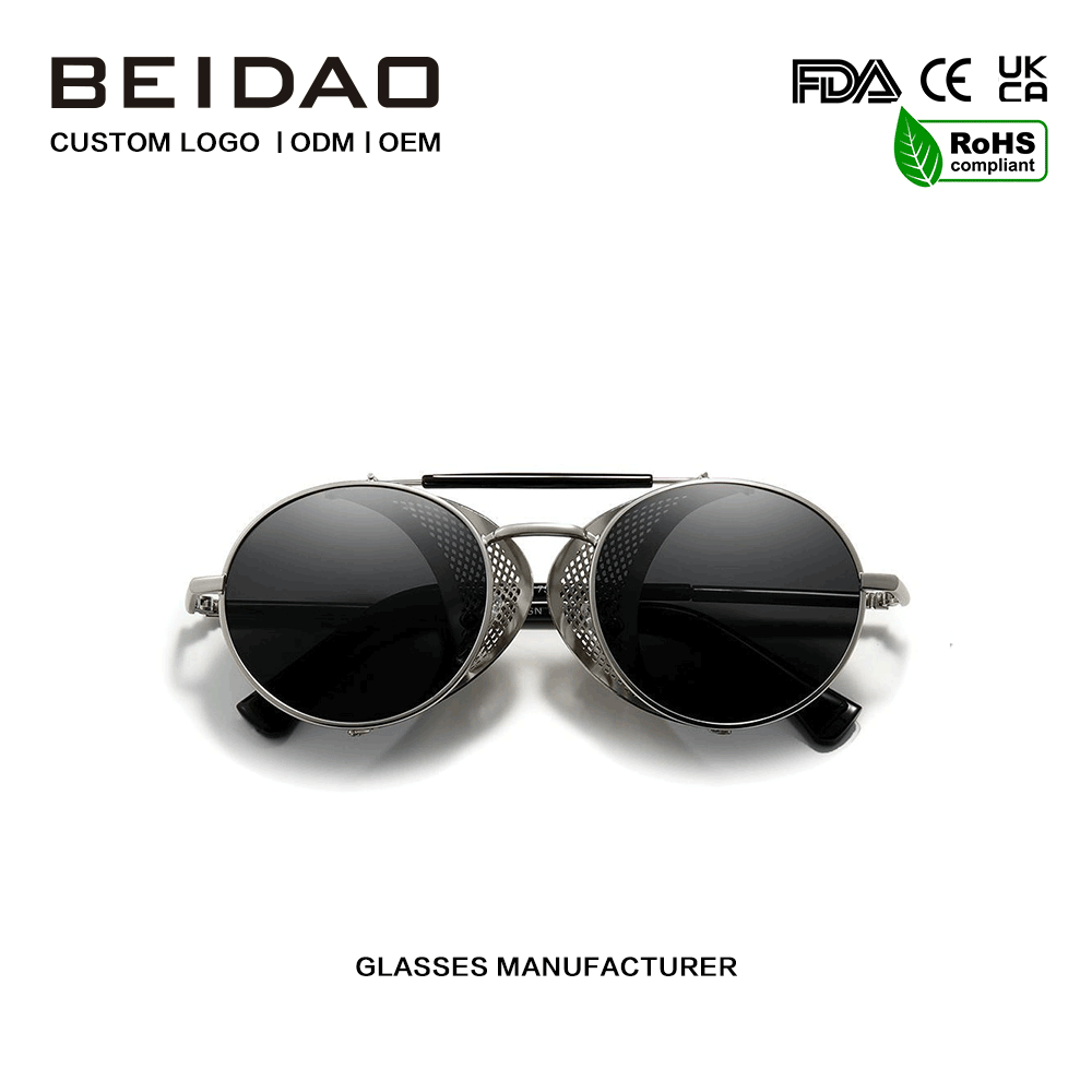 Designer UV400 praesidium circa Alloy Frame Cross-terminus Vitri