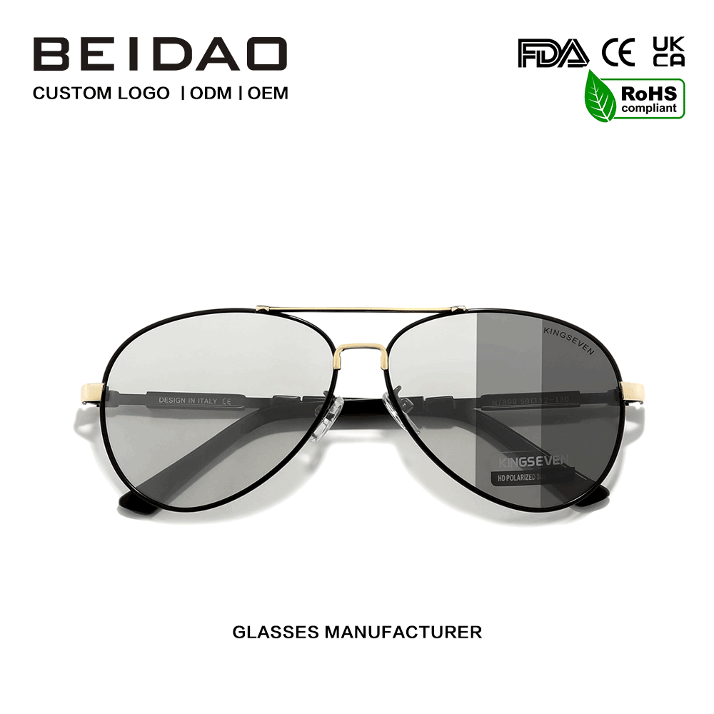 Fashion Polarized Aluminium Plena Rim Sunglasses