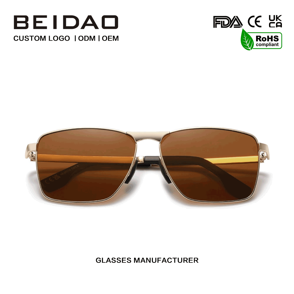 Fashion Steel frame Square UV400 Praesidium Sunglasses incessus