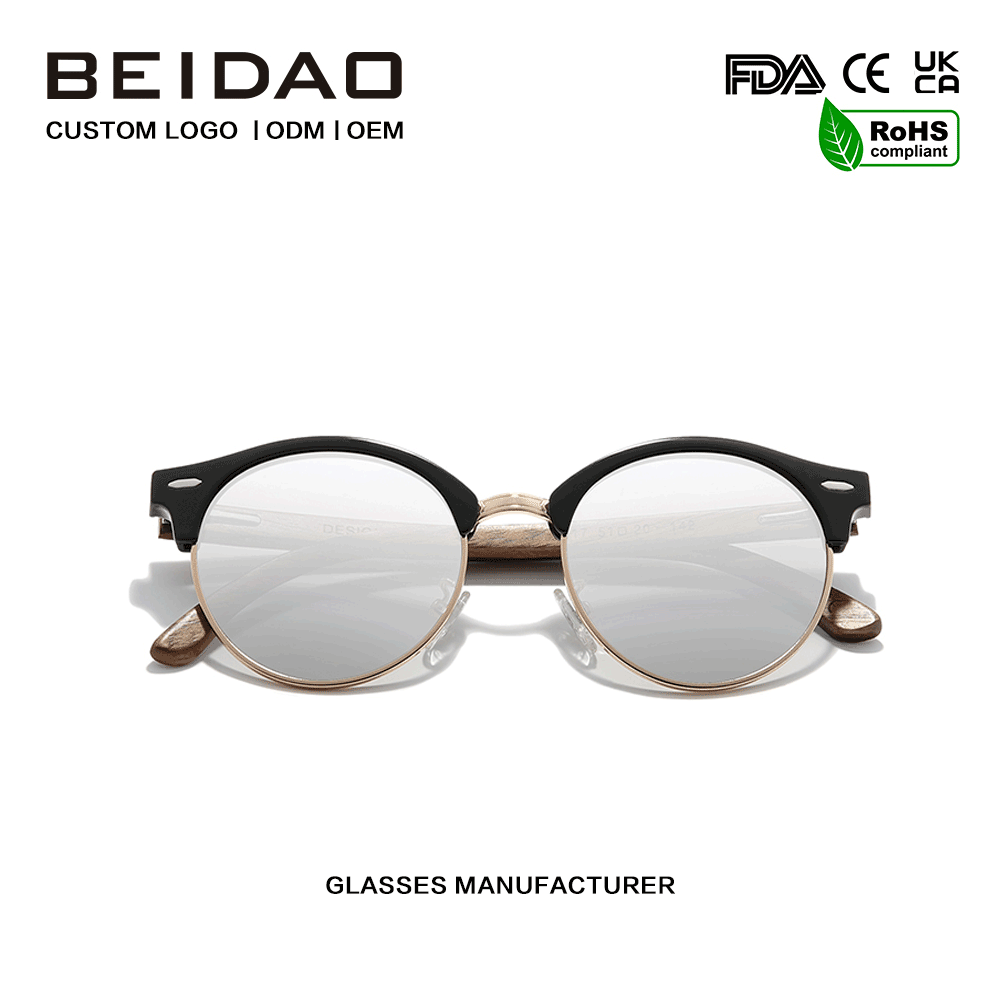 Rhoncus iuglandis lignea media Borderless UV400 ocularia