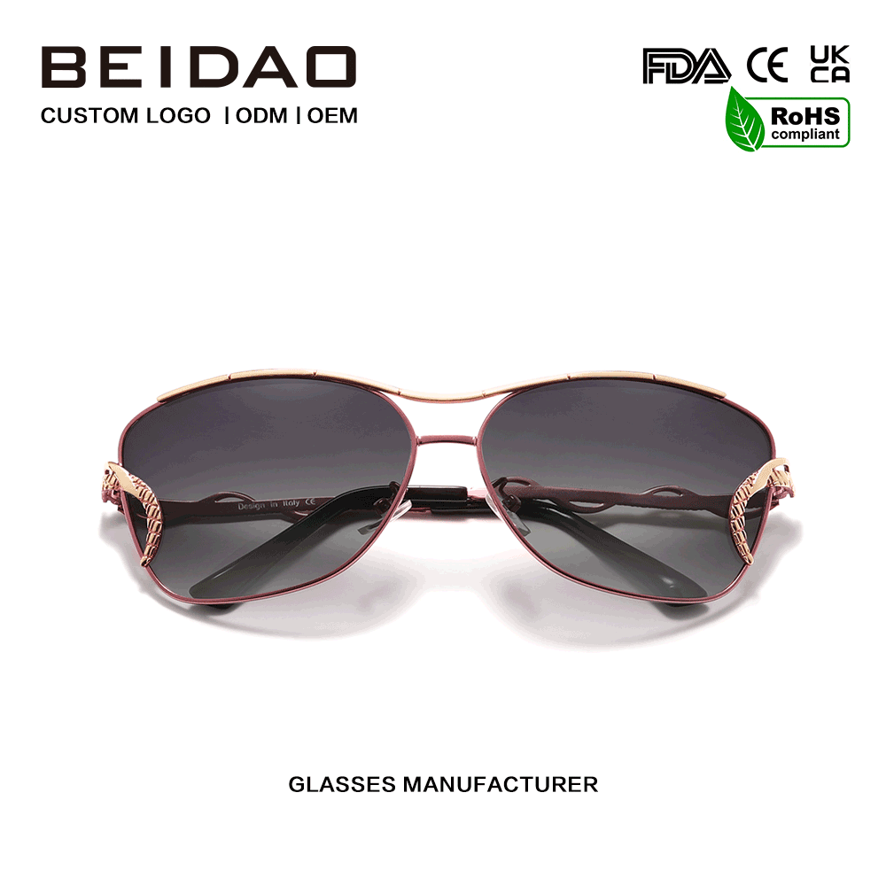 Luxuria vindemia plena Rim Gradiente Polarized Sunglasses