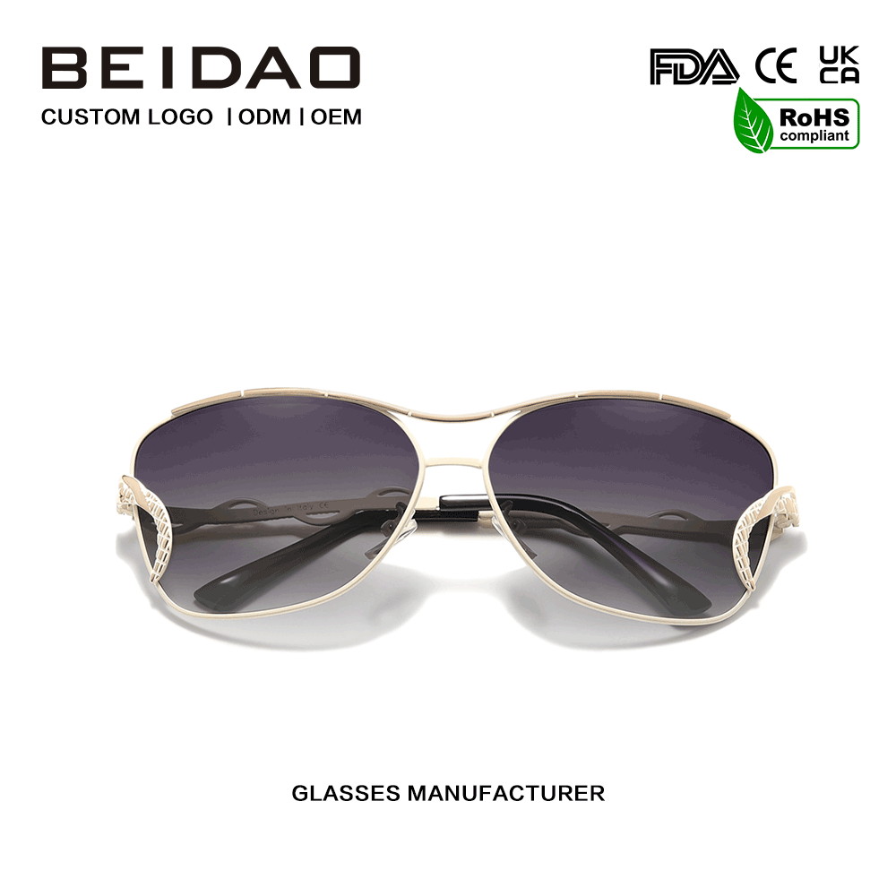 Modern Big Full Rim Gradient UV400 Praesidium Sunglasses