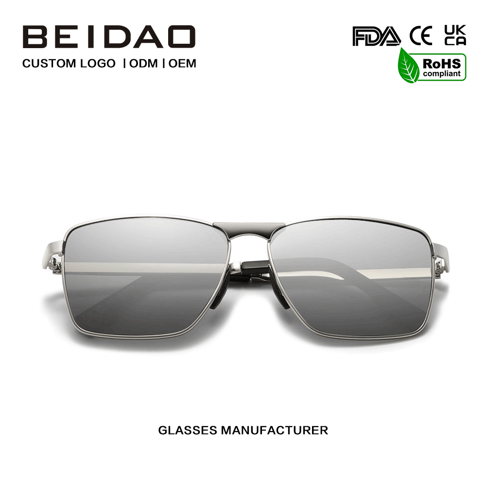 Moderni Rectangularis UV400 Polarizationis Sunglasses