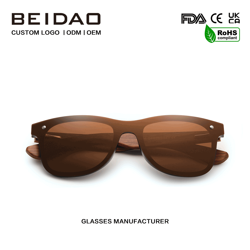 Natural Original Bubinga Wood Polarized Sunglasses