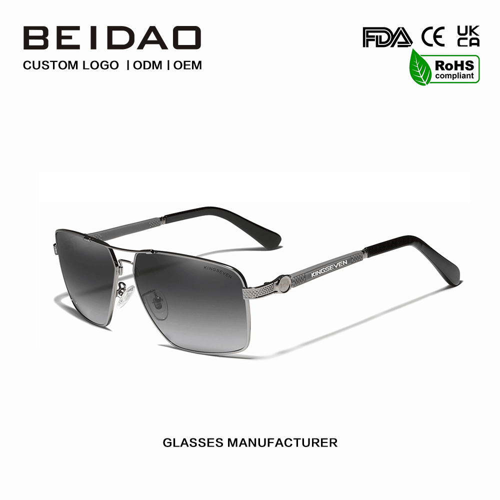 Novum Square Style Polarized UV400 Lentem Sunglasses