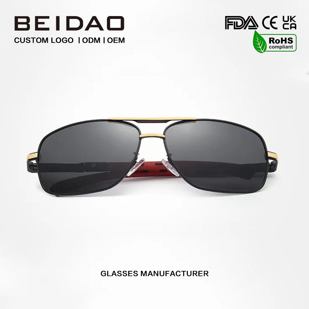 Gubernator Aluminium HD Polarized UV400 Trendy Casual Sunglasses