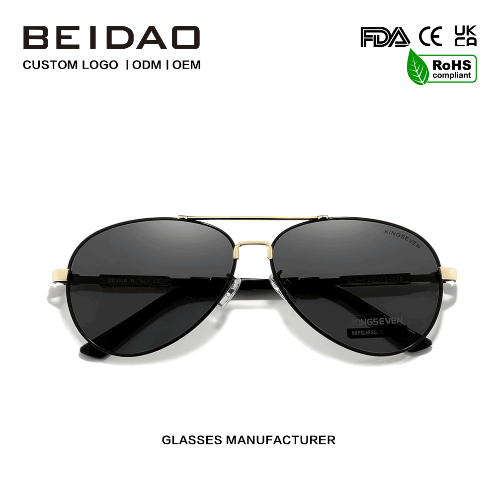 Polarized Aluminium Plena Rim Sunglasses incessus