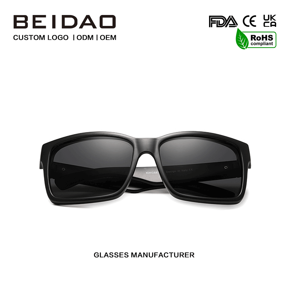 Ludis Polarized PC Frame Speculum UV400 Lentium Sunglasses pro Unisex